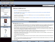 Tablet Screenshot of dvdcount.com